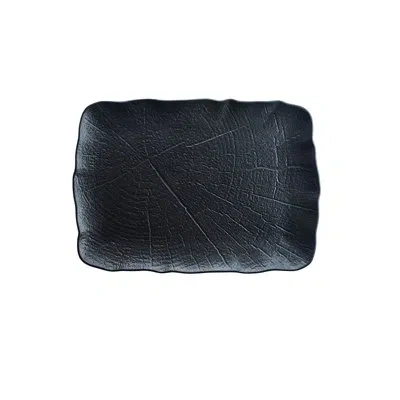Turgla Home Noir 9.5" Salad Plate In Black