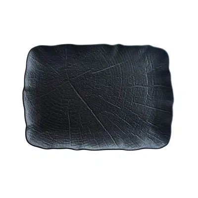 Turgla Home Noir Platter In Black