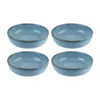 Turgla Home Sky Round Blue Porcelain Bowl Set Of Four