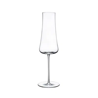 Turgla Home Stem Zero 10 Oz. Glass Flute In Clear