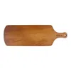 Turgla Home Wood Rectangular Brown Wood Serving