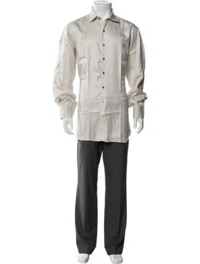 Pre-owned Turnbull & Asser Long Sleeve Dress Shirt In Multi