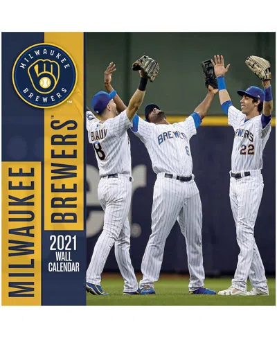 Turner Licensing Milwaukee Brewers 2021 Wall Calendar In Multi