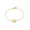 Turquoise Mountain Aaftab Bracelet In Gold