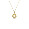Turquoise Mountain Aaftab Necklace In Gold