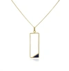 Turquoise Mountain Mazar Pendant In Gold