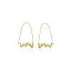 Turquoise Mountain Panjshir Hoop Earrings In Gold