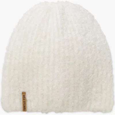 Turtle Fur Abigail Beanie In White