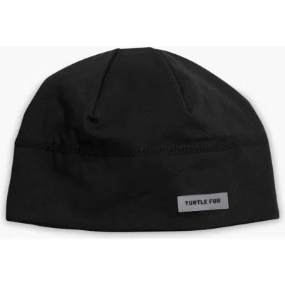 Turtle Fur Brain Shroud Skull Cap In Black