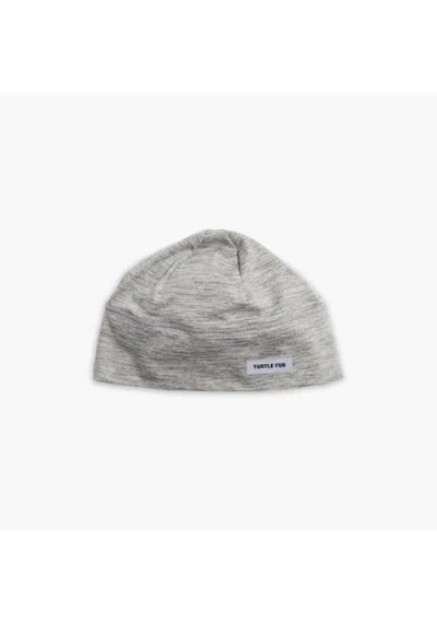 Turtle Fur Brain Shroud Skull Cap In Gray