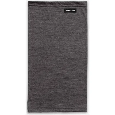Turtle Fur Carefree Superfine Merino Wool Neck Gaiter In Gray