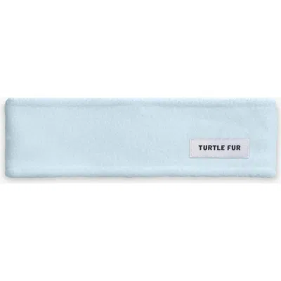 Turtle Fur Double-layer Fleece Headband In Blue