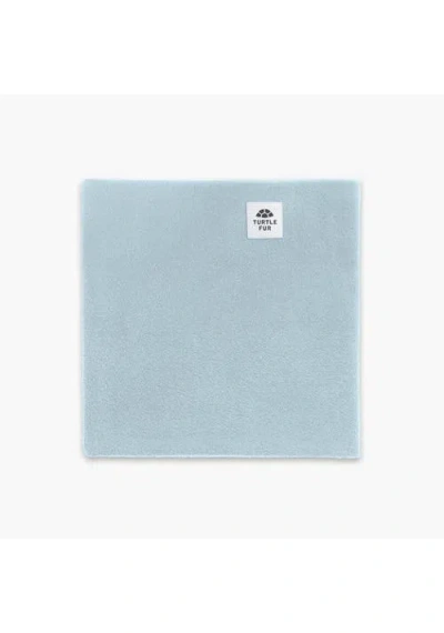 Turtle Fur Double-layer Fleece Neck Warmer In Blue