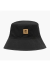 Turtle Fur Dune Reversible Bucket Hat In Black