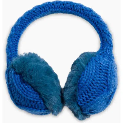 Turtle Fur Ear Muffin Earmuffs In Blue