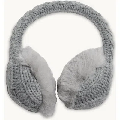 Turtle Fur Ear Muffin Earmuffs In Gray