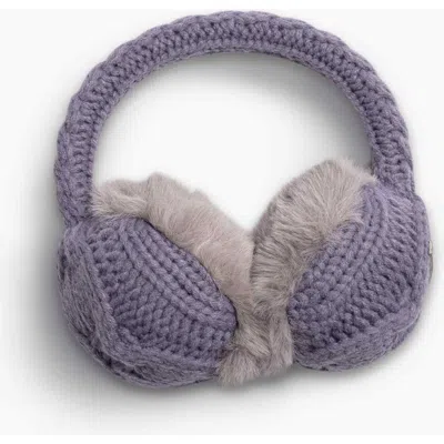 Turtle Fur Ear Muffin Earmuffs In Purple