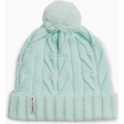 Turtle Fur Emma Winter Hat In Blue