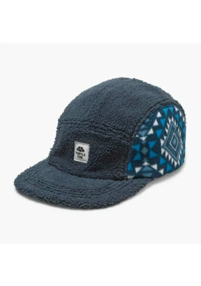 Turtle Fur Fleece Art 5-panel Hat In Blue