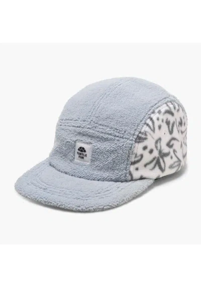 Turtle Fur Fleece Art 5-panel Hat In Gray