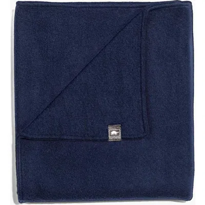 Turtle Fur Fleece Baby Security Blanket In Blue