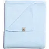 Turtle Fur Fleece Baby Security Blanket In Blue