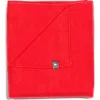 Turtle Fur Fleece Baby Security Blanket In Red