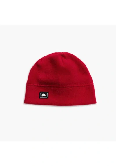 Turtle Fur Fleece Multi-season Beanie In Red