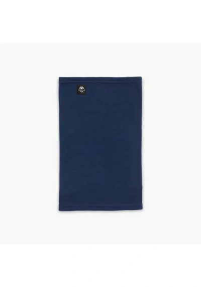 Turtle Fur Fleece Tube Neck Gaiter In Blue