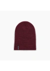 Turtle Fur Frostline Slouch Beanie In Burgundy