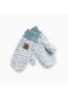 Turtle Fur High Pile Fleece Freestyle Mittens In Blue