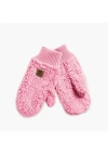 Turtle Fur High Pile Fleece Freestyle Mittens In Pink