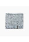 Turtle Fur High Pile Fleece Neck Warmer In Blue
