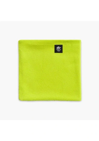 Turtle Fur Kids Double-layer Fleece Neck Warmer In Green