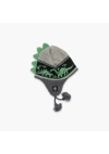 Turtle Fur Kids Dr. Dino Winter Hat In Gray