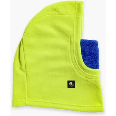 Turtle Fur Kids Fleece Everyday Overhood In Green