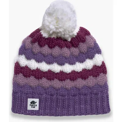 Turtle Fur Kids Jocelyn Pom Winter Hat In Gray