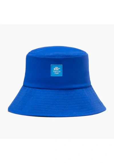 Turtle Fur Kids Sun Splash Hat In Blue
