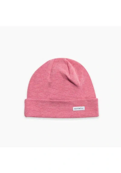 Turtle Fur Luxe Watch Cap In Pink