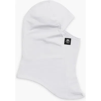 Turtle Fur Maxclava Balaclava In White