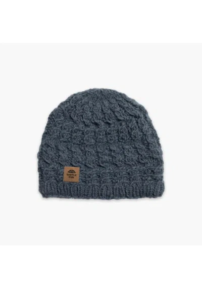 Turtle Fur Mika Wool Beanie In Blue