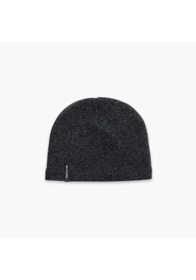 Turtle Fur N.e. Wool Beanie In Black
