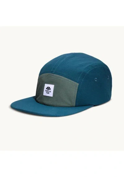 Turtle Fur Offgrid 5-panel Hat In Teal