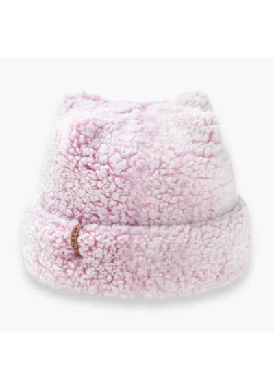 Turtle Fur Quad Four Point Fleece Hat In Pink