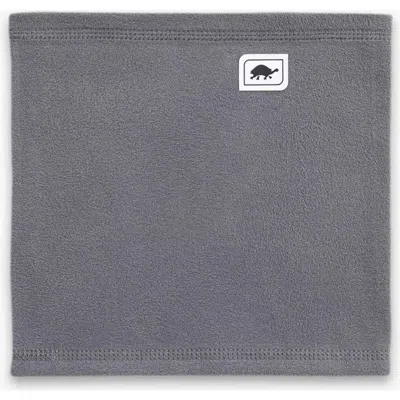 Turtle Fur Single-layer Fleece Neck Warmer In Gray