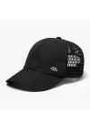 Turtle Fur Trekker Trucker Hat In Black