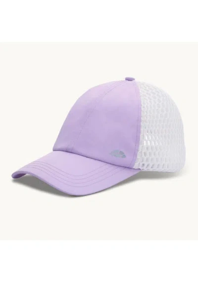 Turtle Fur Trekker Trucker Hat In Lavender
