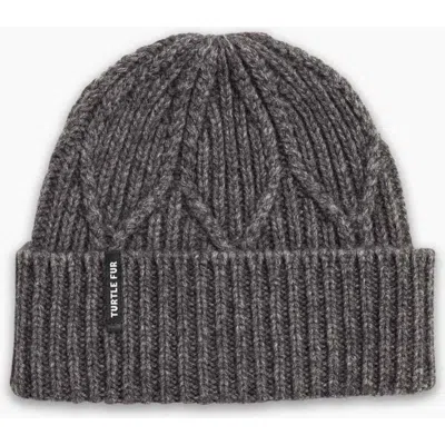 Turtle Fur Yak Wool Sully Beanie In Gray