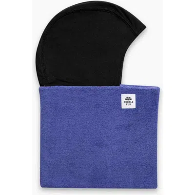 Turtle Fur Kids'  Youth Fleece Shellaclava Balaclava In Black