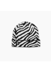 Turtle Fur Zebralicious Winter Hat In Black